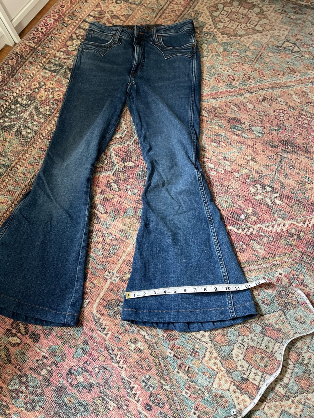 Wrangler Indigo Flare Jeans for Women - Picture 12 of 13
